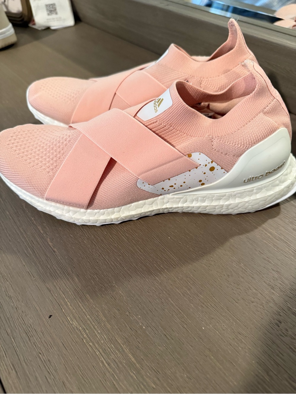 Adidas Women’s prime blue Pink Slip-On Ultra Boost Sneakers